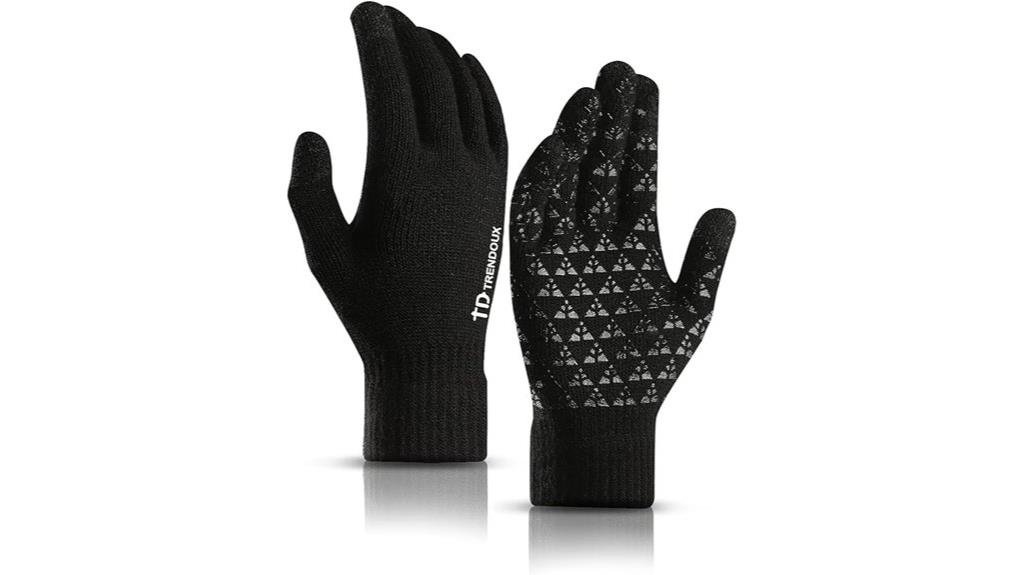 stylish unisex winter gloves