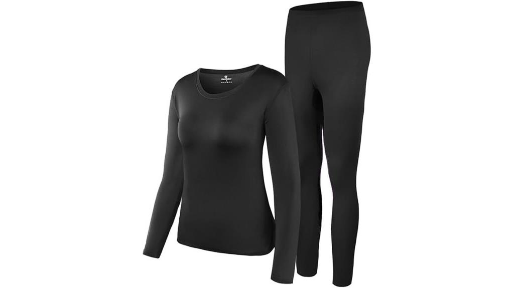 women s fleece lined base layer
