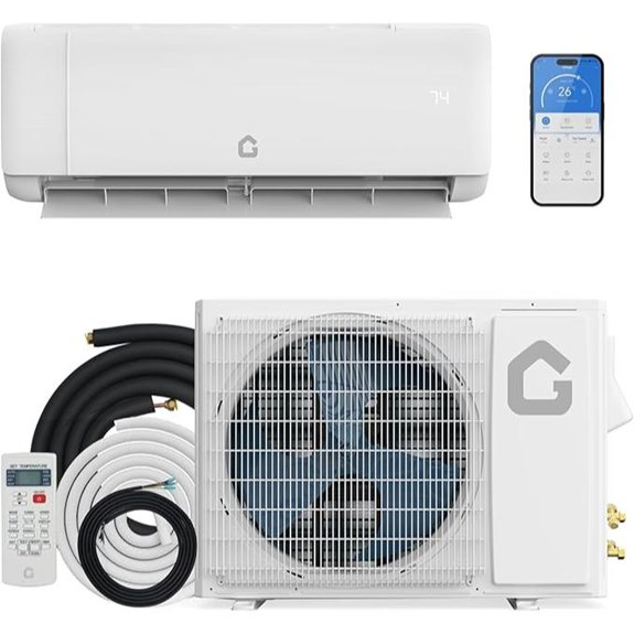 24 000 btu wifi heat pump