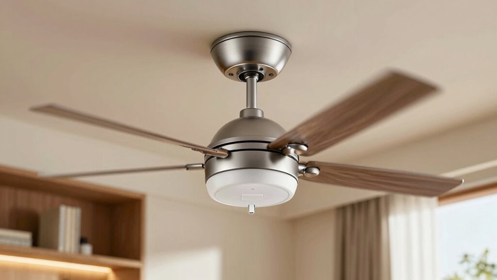 adjust fan for seasonal airflow
