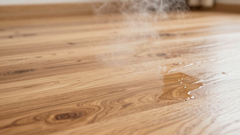 avoid steam mops on wood