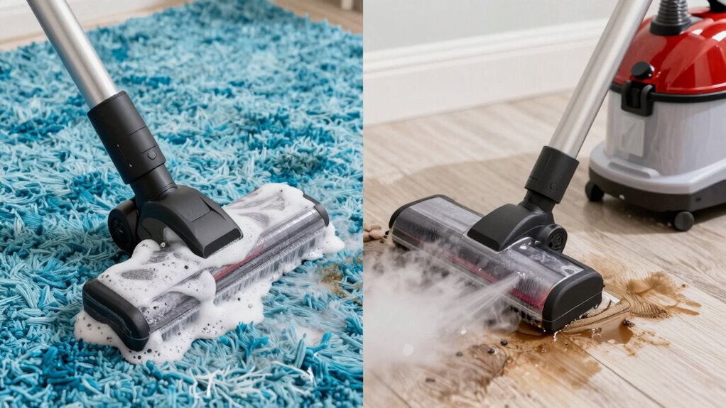 carpet versus steam cleaning