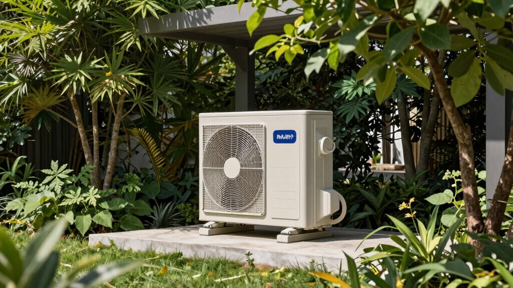 choose shaded unobstructed area