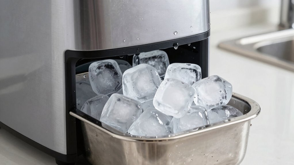 clean nugget ice makers regularly