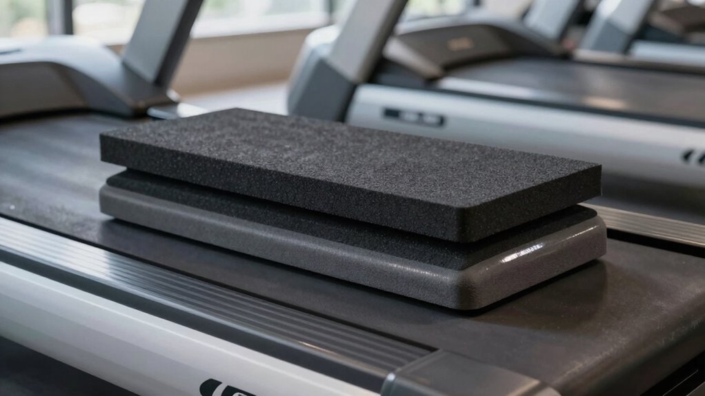 cushioned treadmill joint protection