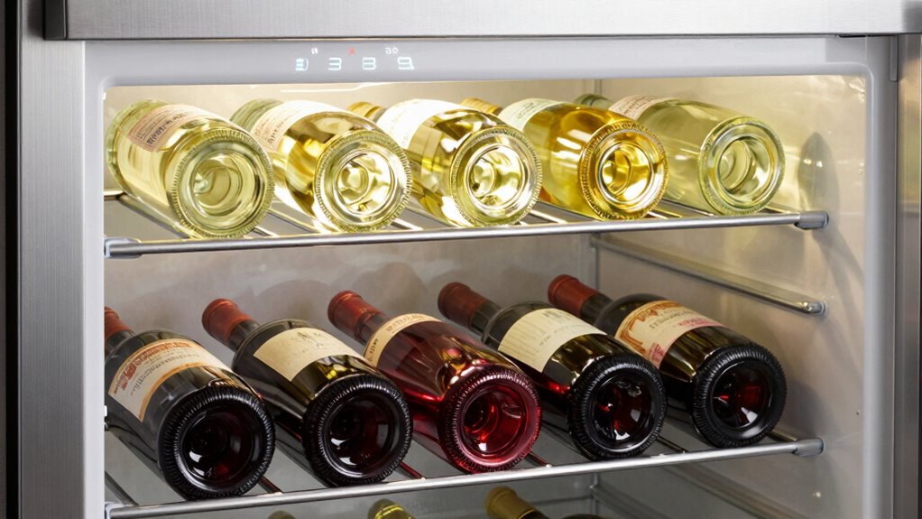 different wine storage conditions