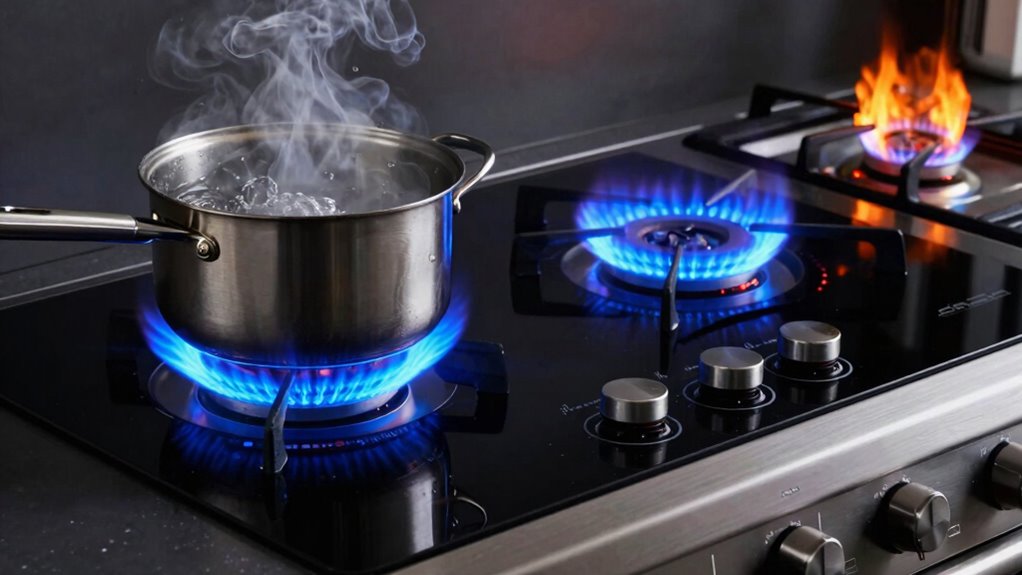 direct heat transfer accelerates cooking