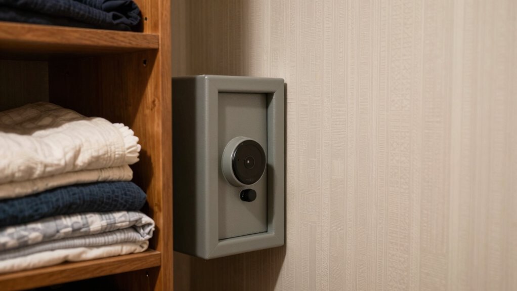 discreet secure safe placement