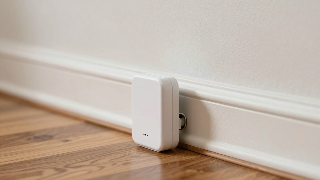 discreet waterproof sensor placement