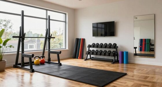 effective home workout space