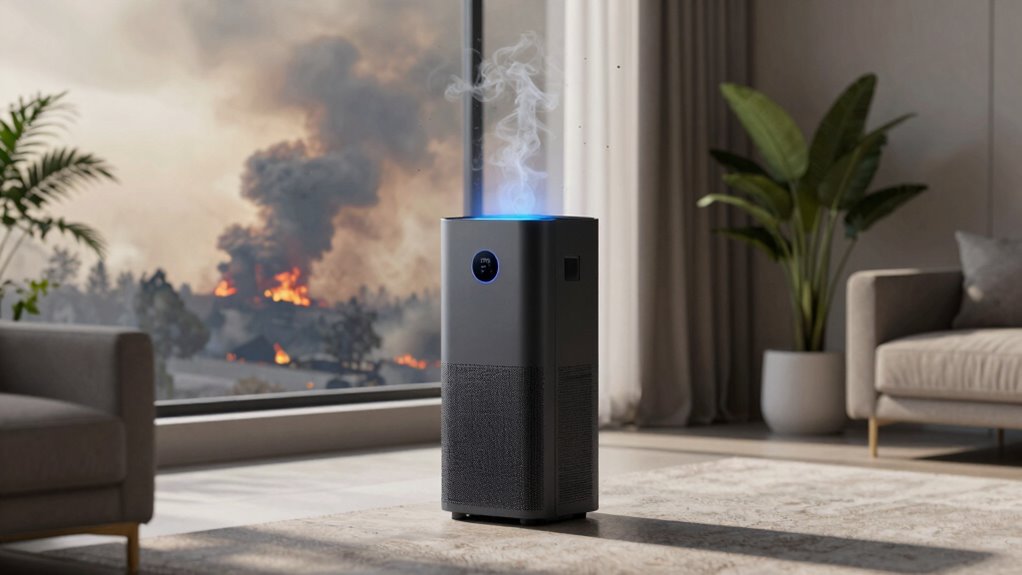 effective wildfire smoke filtration