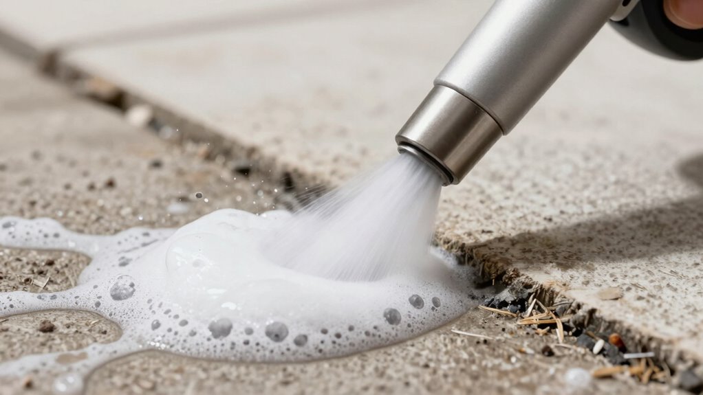 enhanced grout cleaning effectiveness