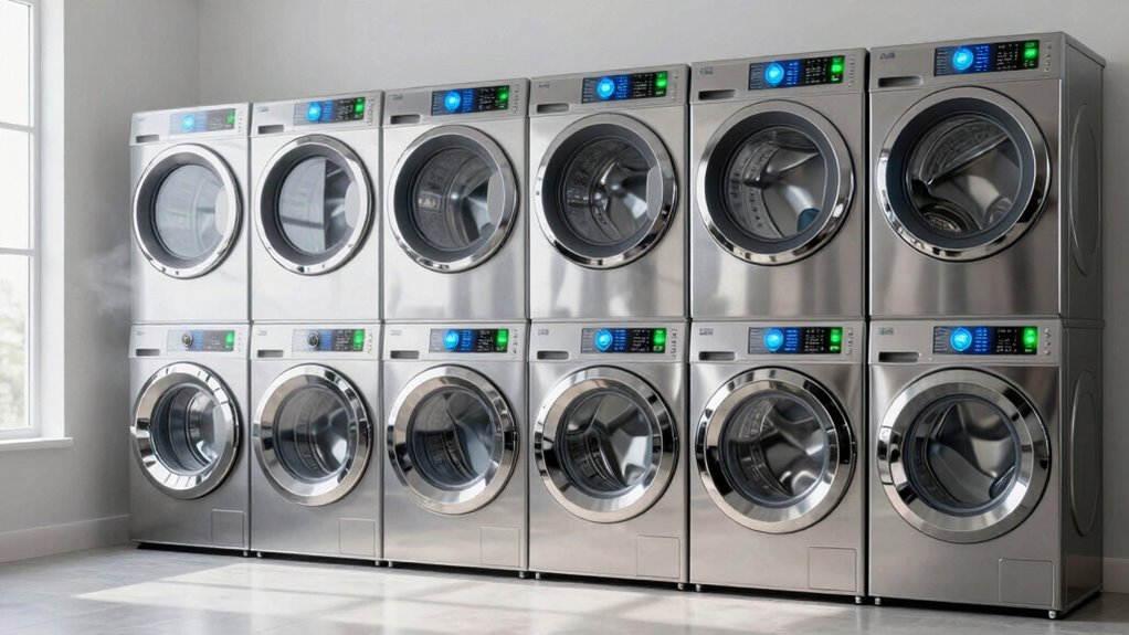 large capacity steam washers