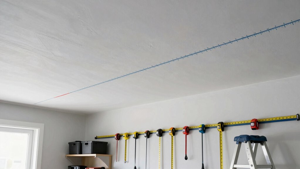 measure ceiling height precisely