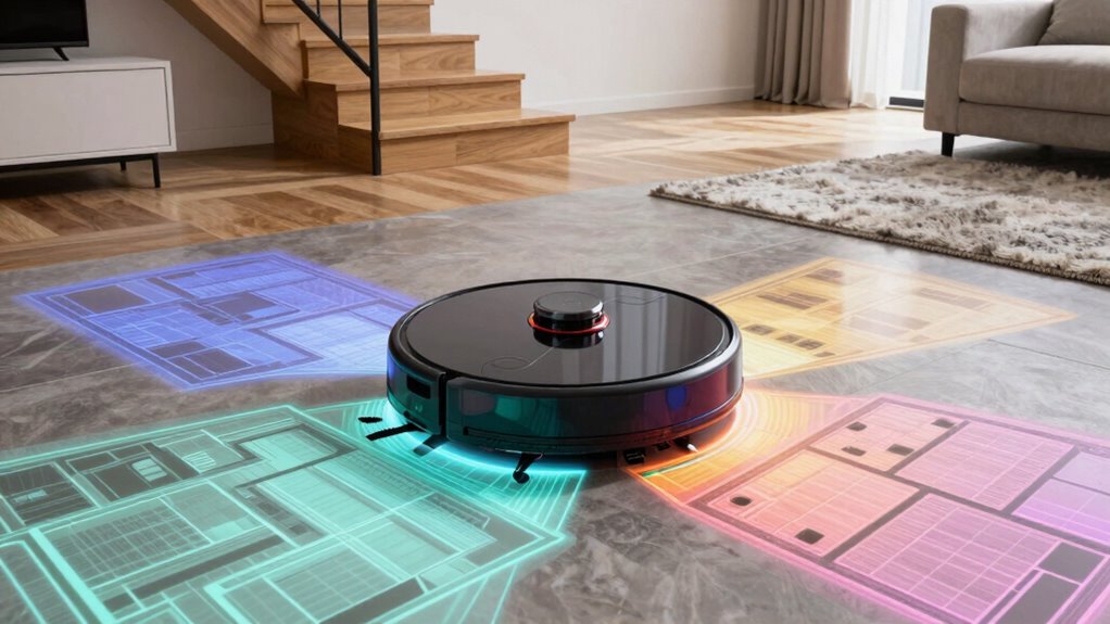 multi floor mapping features