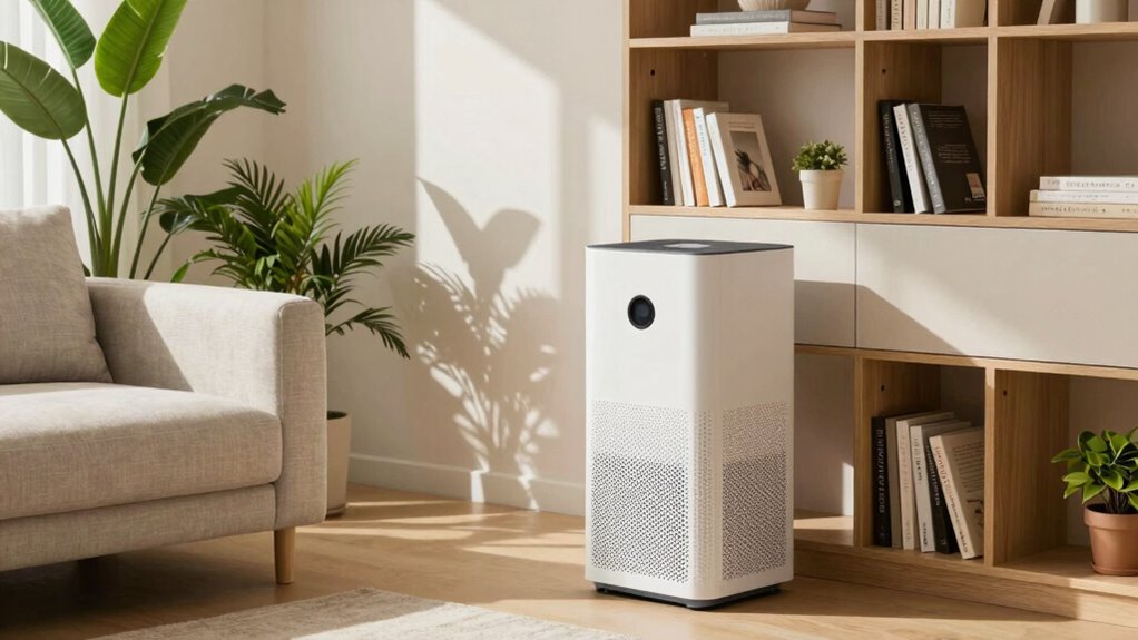 optimal air purifier placement