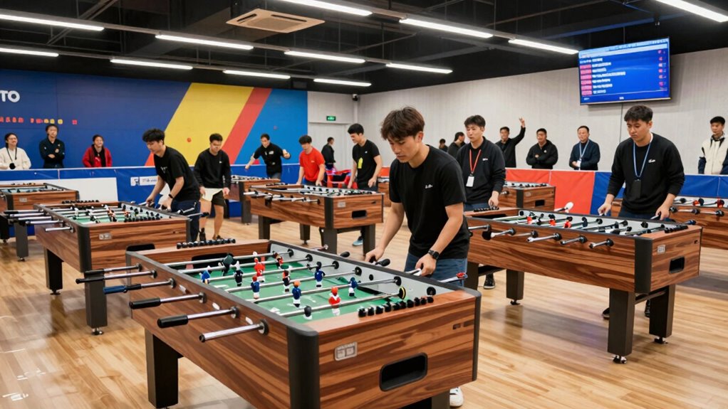 optimal tournament table sizes