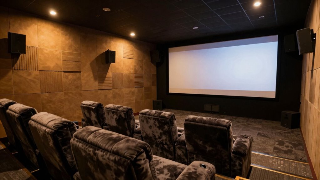 optimize sound absorption and placement