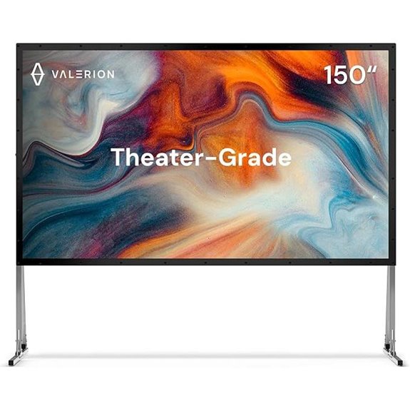 portable outdoor projector screen