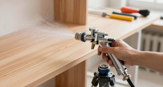 proper cabinet sprayer setup