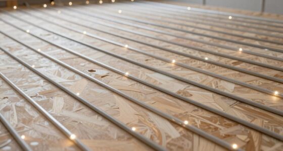 proper subfloor preparation ensures even heat