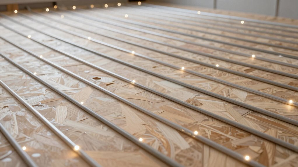 proper subfloor preparation ensures even heat