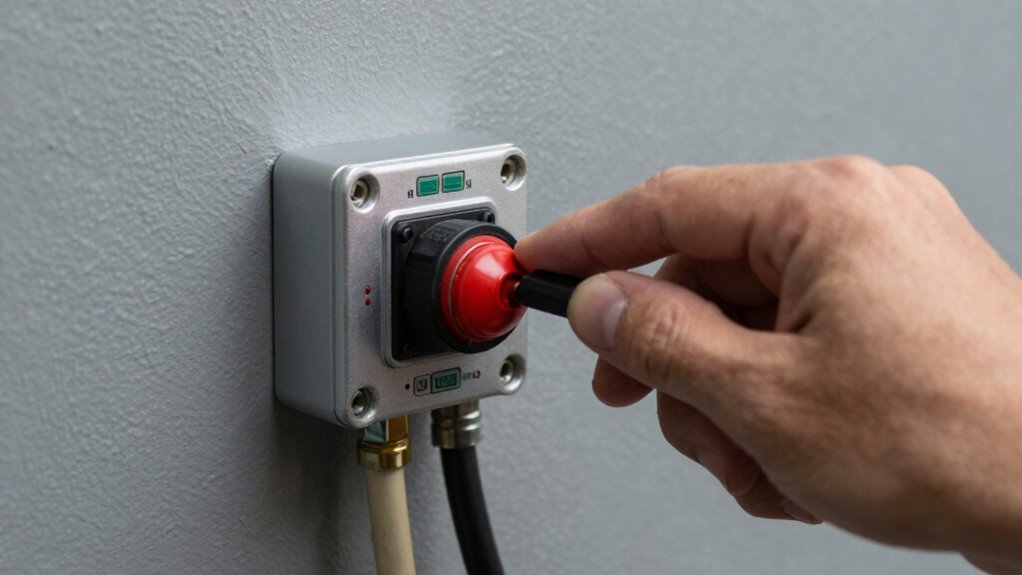 properly ground transfer switch