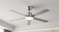quiet bedroom ceiling fans