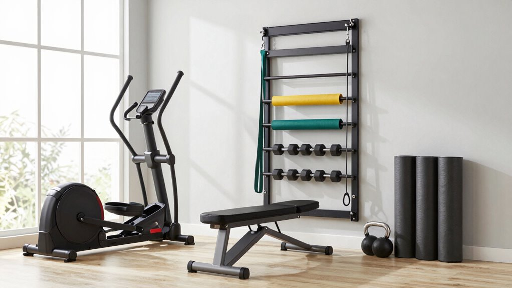 smart compact gym organization