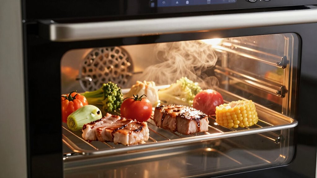 steam ovens preserve texture