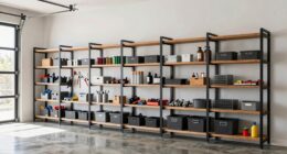 top garage shelving systems