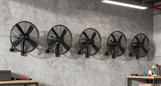 top garage wall fans