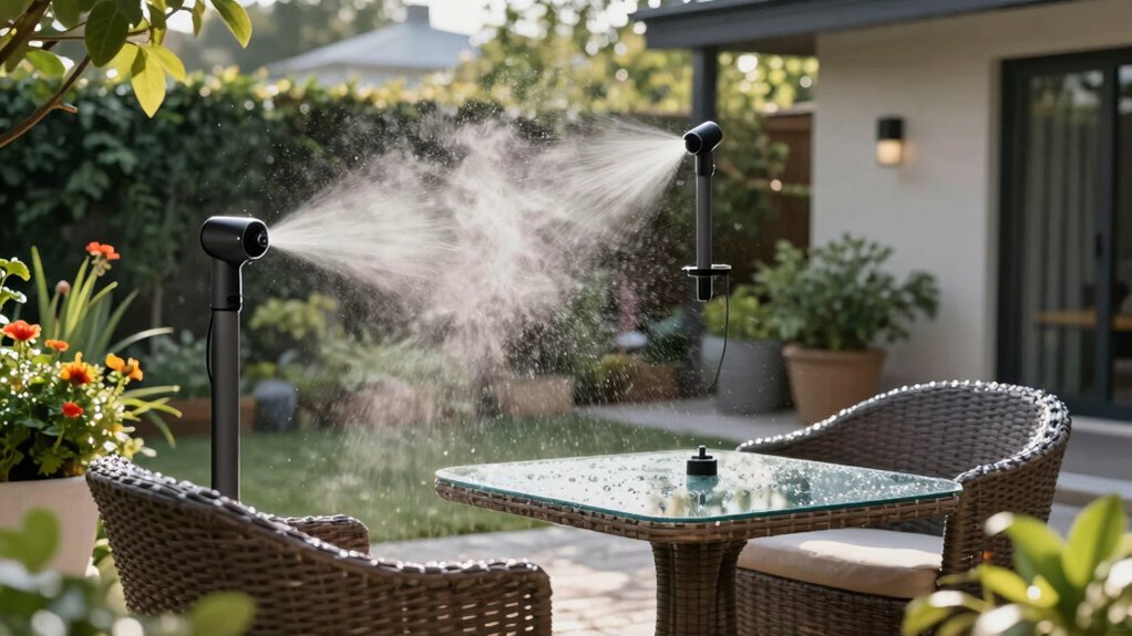top high pressure misting systems