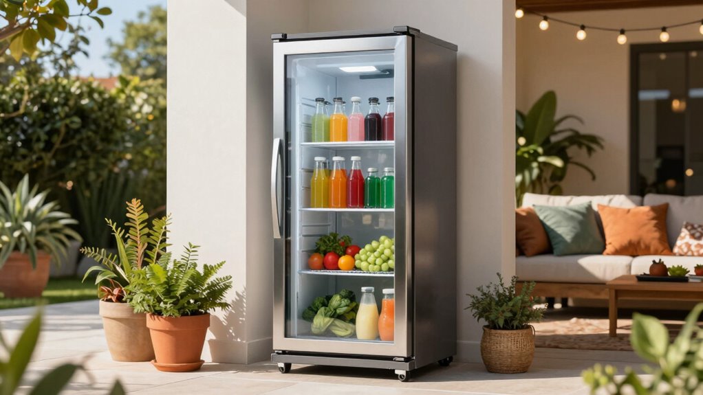 top outdoor fridge options