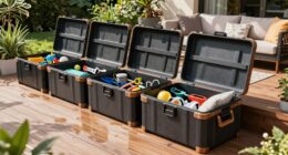 top waterproof deck storage