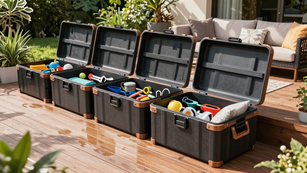 top waterproof deck storage
