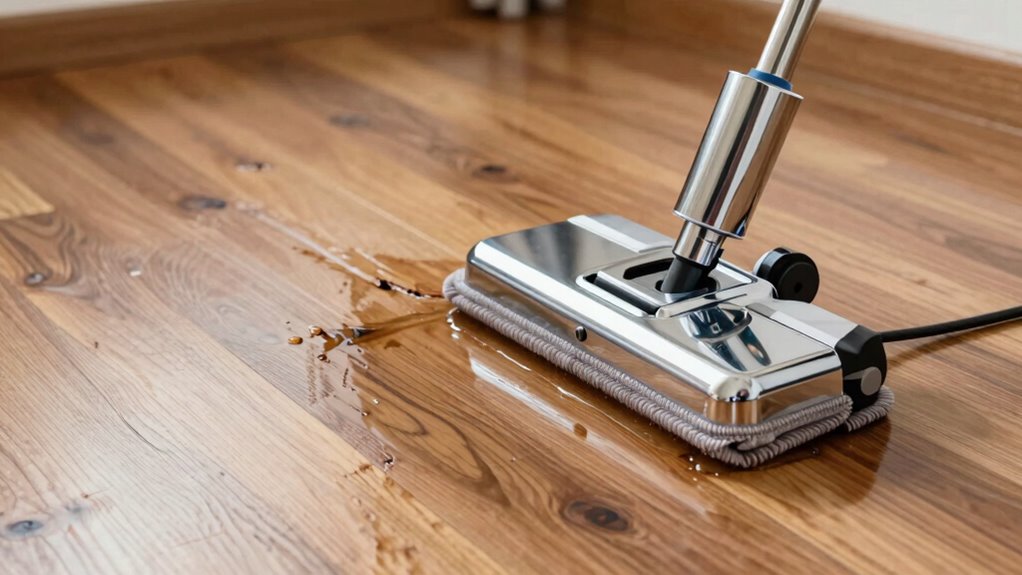 water setting damages floors