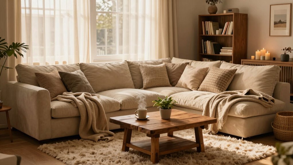 cozy functional inviting space