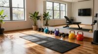 create a lasting workout space