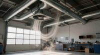 efficient airflow for workshops