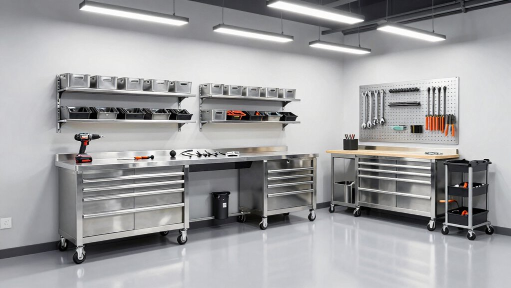 efficient garage workshop upgrades