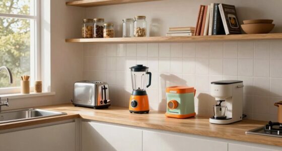 efficient small appliance arrangement
