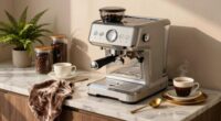 elegant home coffee setup