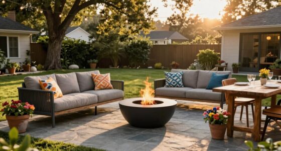 enhance outdoor entertaining spaces
