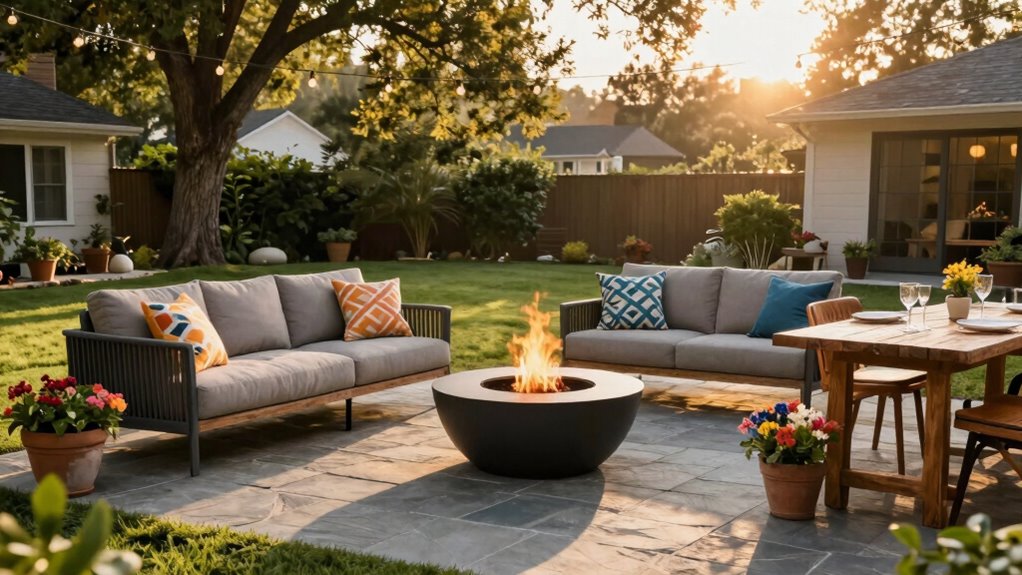 enhance outdoor entertaining spaces