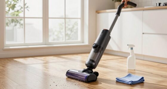 frequent light floor cleaning
