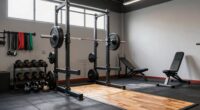garage gym strength setup