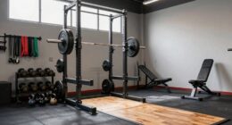 garage gym strength setup