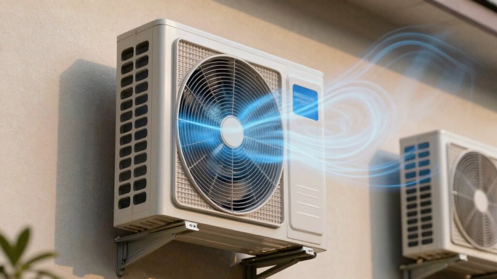 gentle consistent quiet airflow