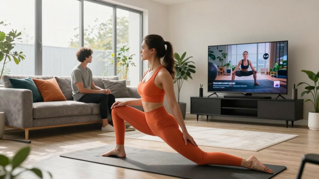 home fitness and relaxation